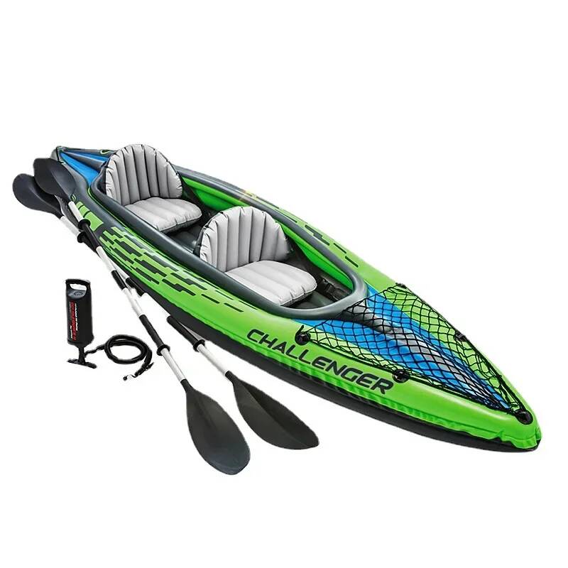 Fishing Boat Seat - Надувная лодка-каяк для 1-2 человек, двухместная