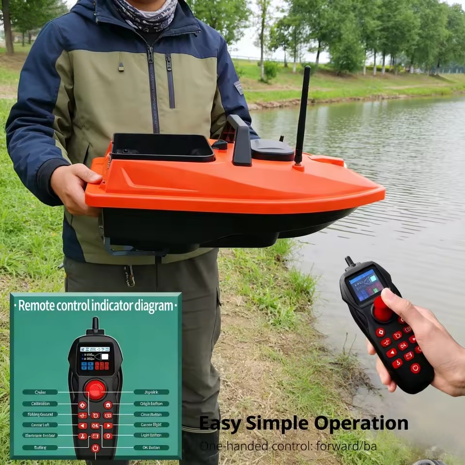 Радиоуправляемая прикормочная  – обзор и цена Fishing Boat Gps